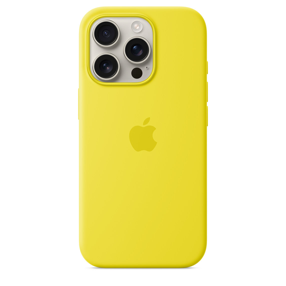 Logo Silicon Case for iPhone 16 Pro Max (Star Fruit)