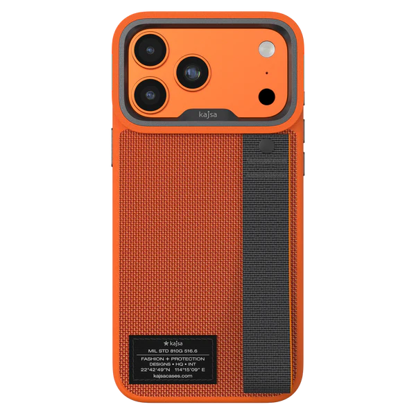 KAJSA Strap Collection - Straps Back Case for iPhone 17 Pro Max (MagSafe Compatible)