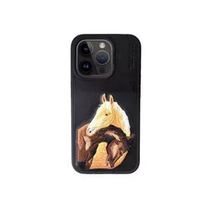 Santa Barbara Polo Isidore Series Cover for iPhone 15 Pro Max (Black)