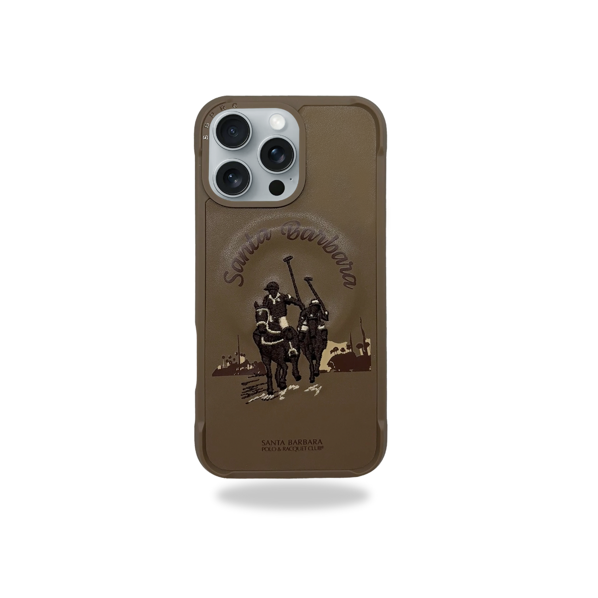 Santa Barbara Polo Raquet Club VIRGIL Series for iPhone 16 Pro (Brown)