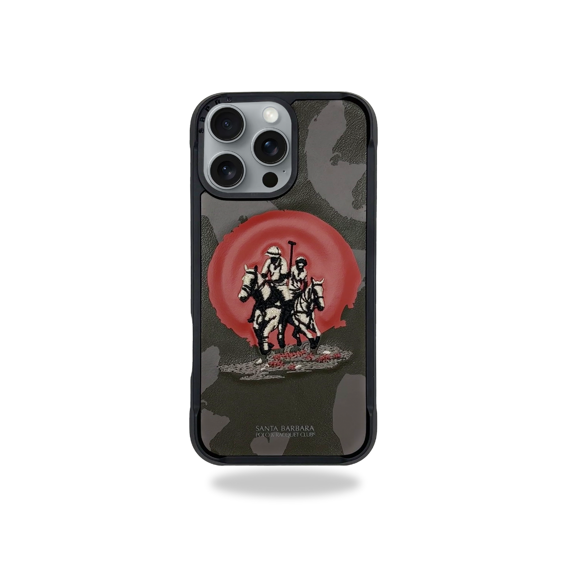 Santa Barbara Polo Raquet Club VIRGIL Series for iPhone 16 Pro Max (Black)
