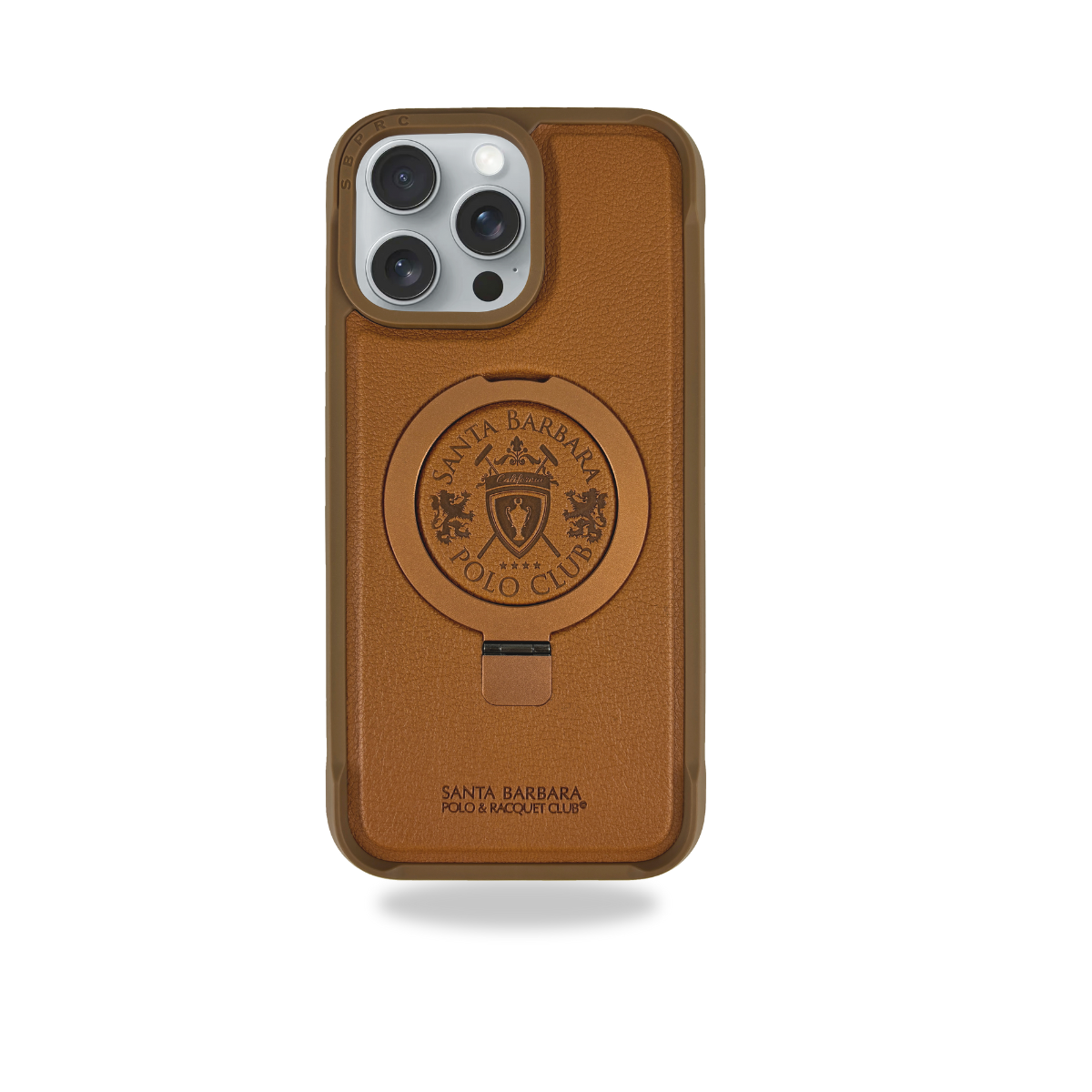 Santa Barbara Polo Raquet Club PRIMO Series for iPhone 16 Pro Max(Brown)