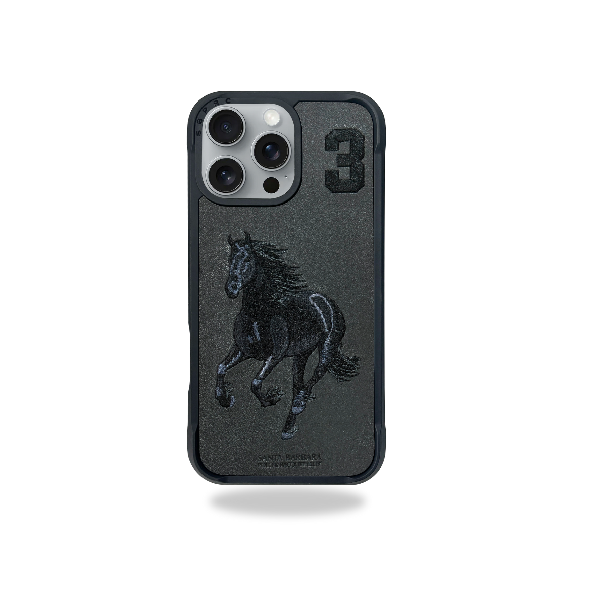 Santa Barbara Polo Raquet Club BORRIS Series for iPhone 16 Pro (Black)