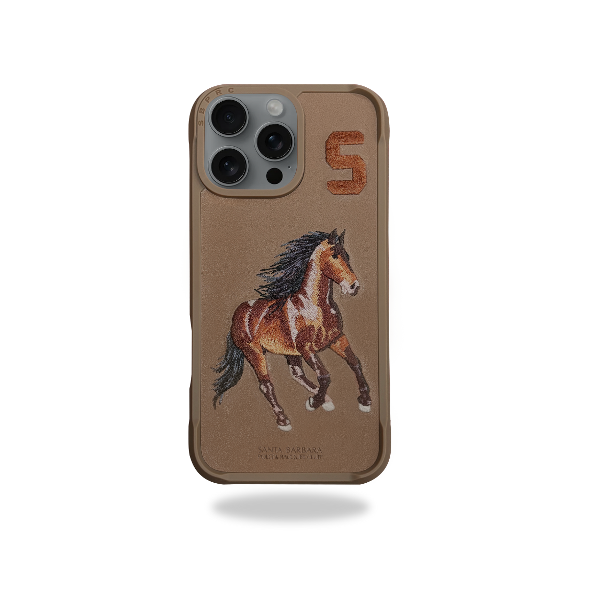 Santa Barbara Polo Raquet Club BORRIS Series for iPhone 16 Pro (Tan Brown)