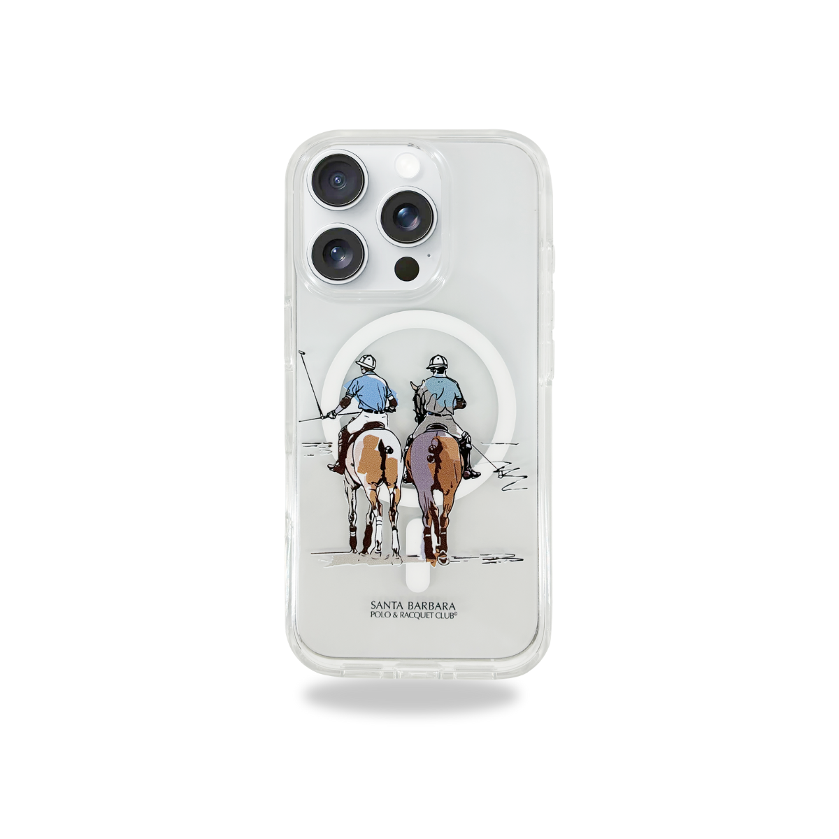 Santa Barbara Polo Raquet Club Willie Series for iPhone 16 Pro Max (Transparent)