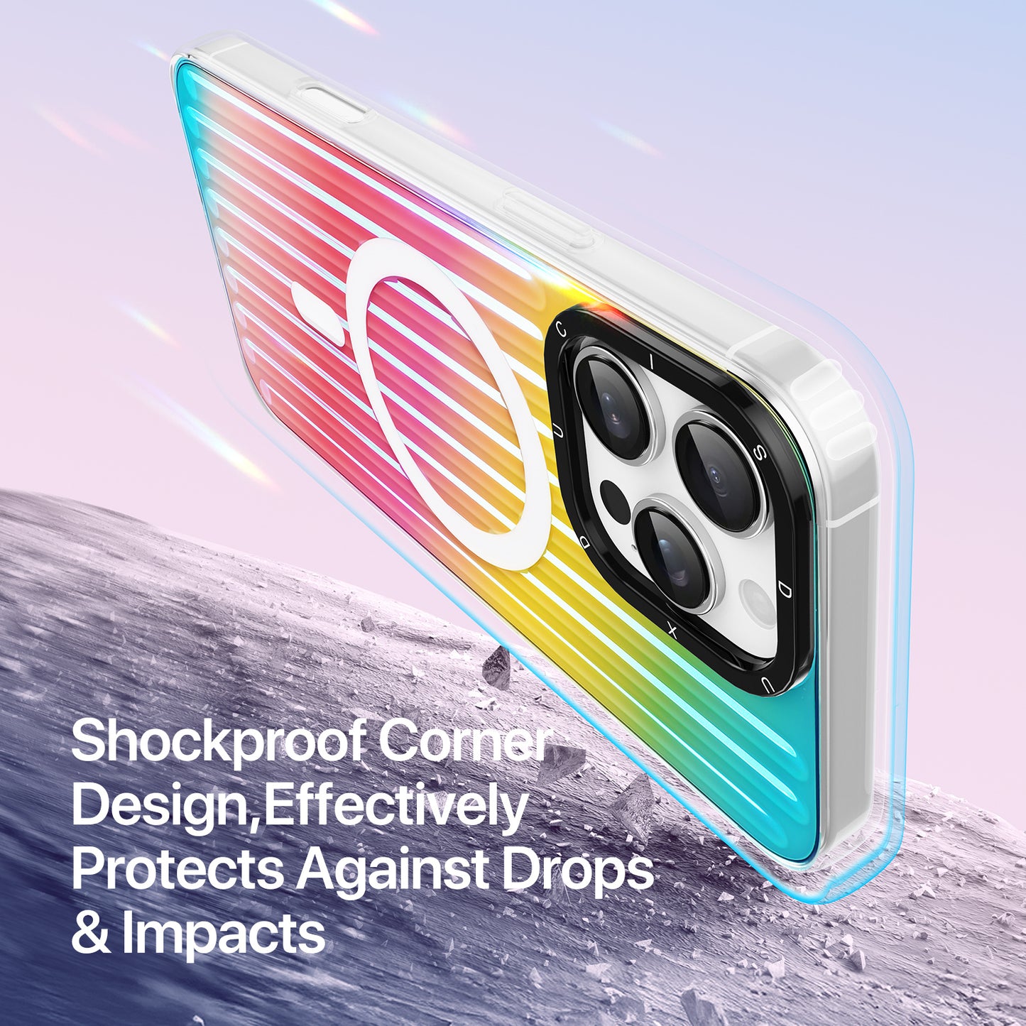 Zest Series Case for iPhone 16 Pro Max (Multicolour)
