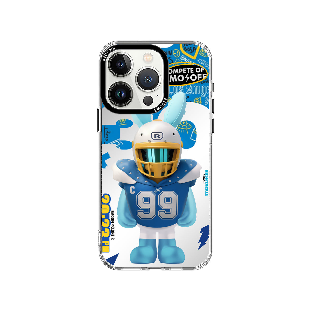 EMO OFF RUGBY Designer Case For iPhone 15