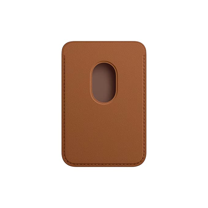 PU MagSafe Leather Wallet - Tan Brown