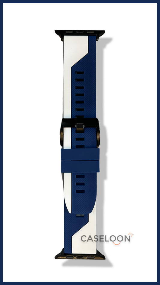 Double Colour Silicon Watch Band for 38/40/41 mm