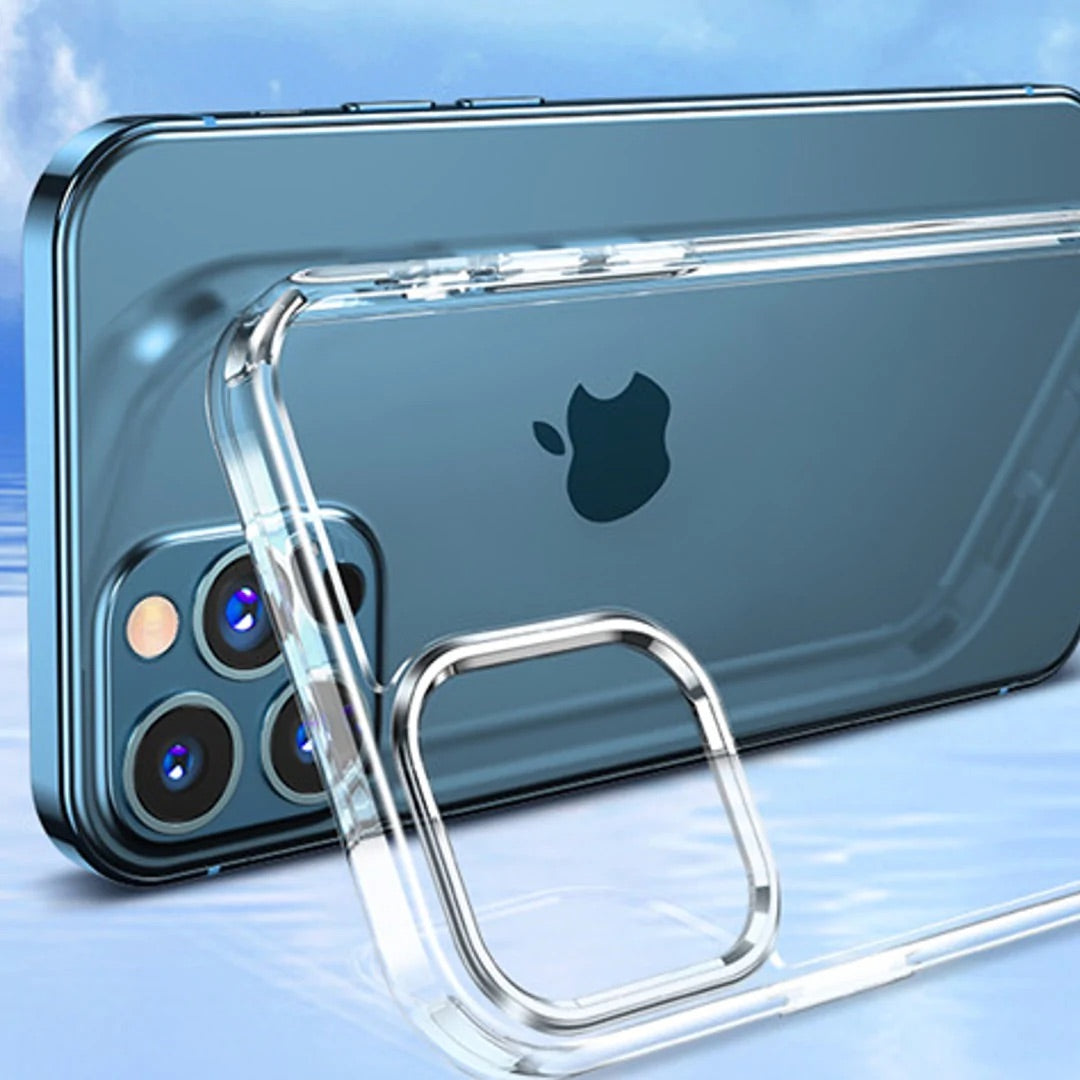 Crystal Clear Glass Case for iPhone 14 Series
