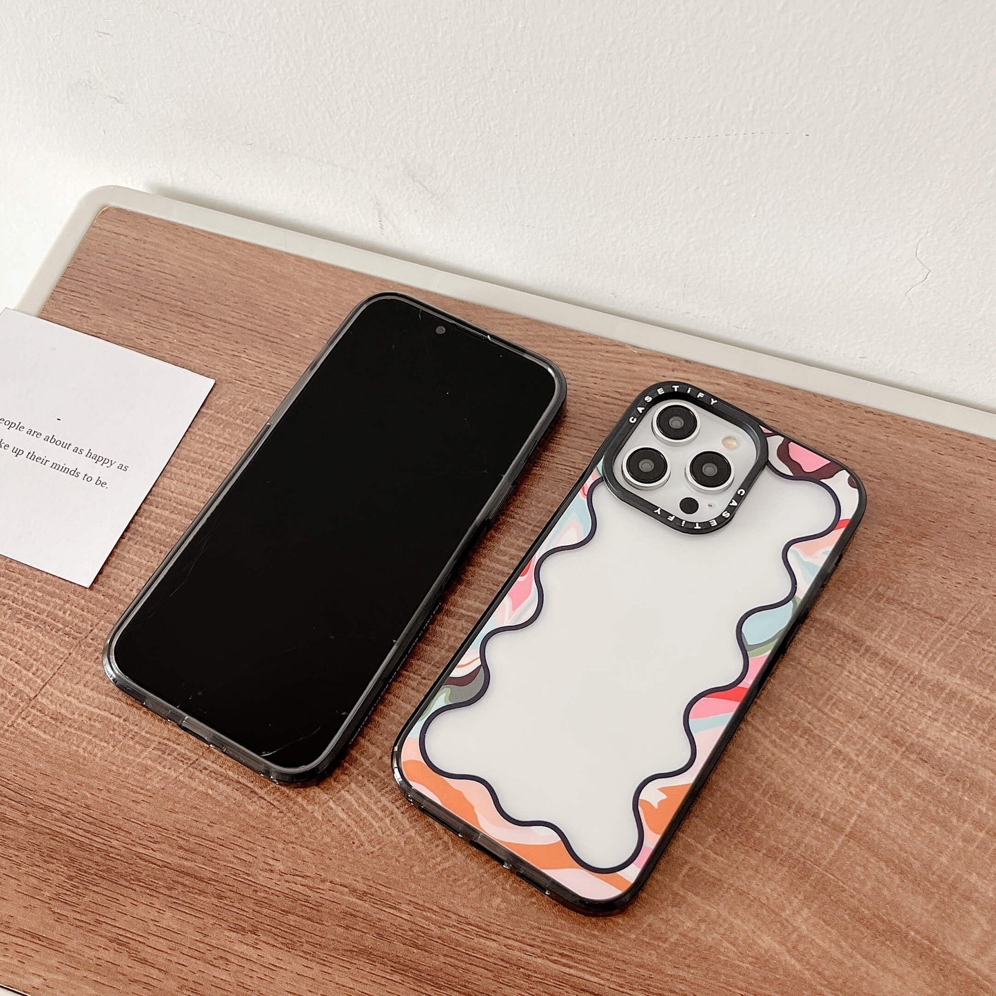 Designer Transparent Case for iPhone 14