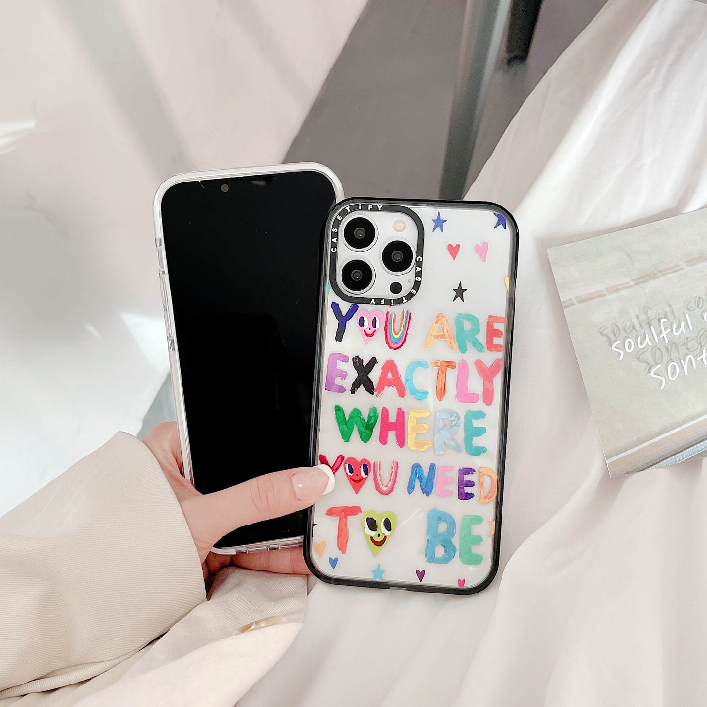 Designer Transparent Case for iPhone 13 Pro