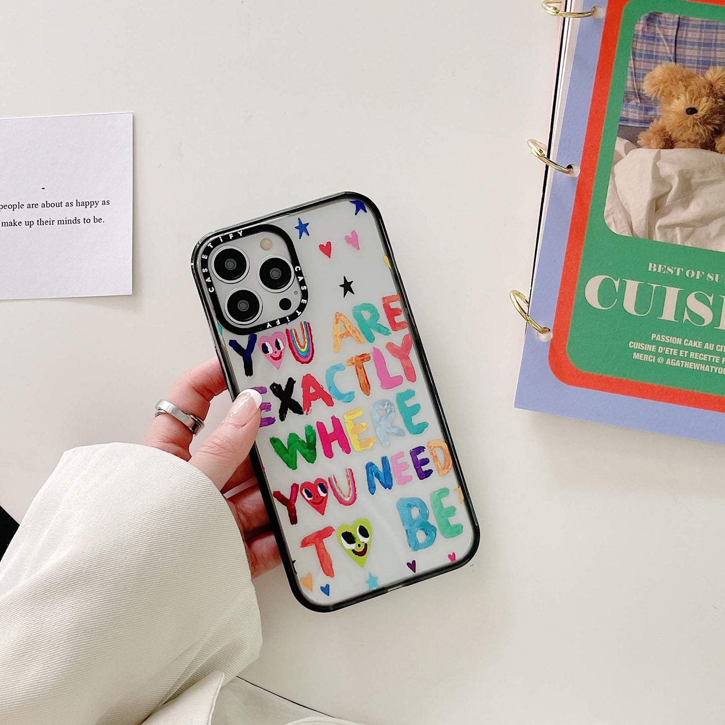 Designer Transparent Case for iPhone 14 Pro Max