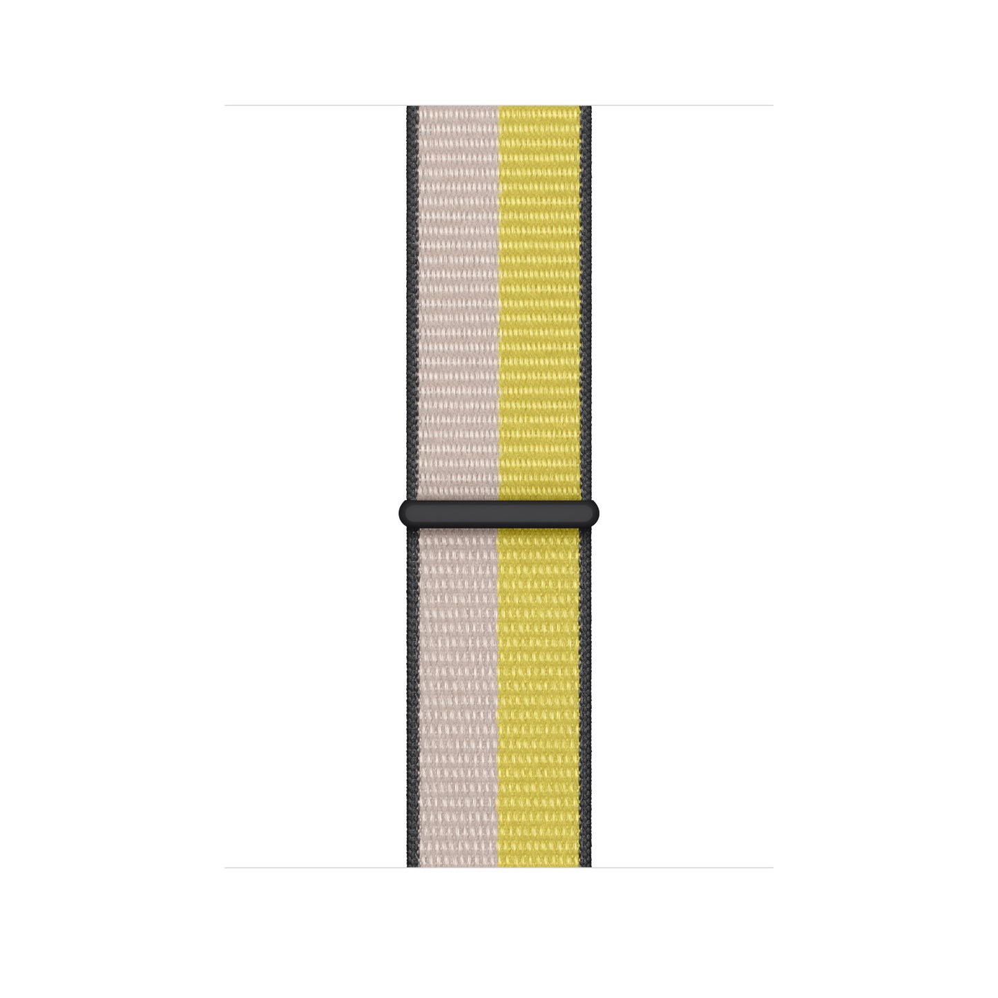 Oat Milk/ Lemon Zest Sports Loop for iWatch 38mm, 40mm & 41mm Series 1 2 3 4 5 6 7 8(Watch Not Included)