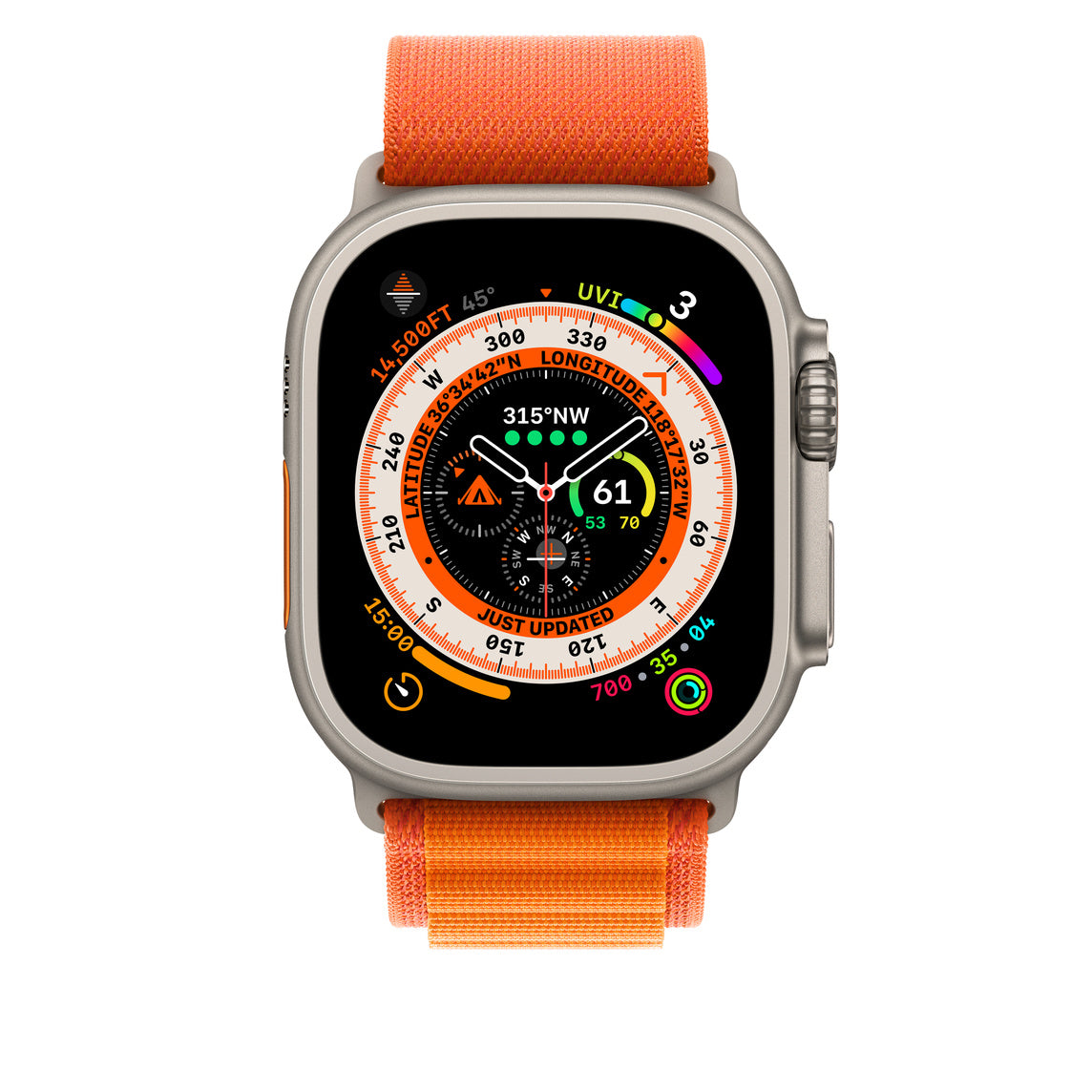 Alpine Loop For Apple Watch All Series 42/44/45/49 mm (ORANGE)
