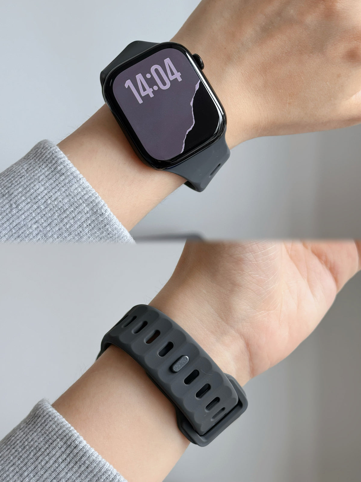 New Style Silicon Watch Band 38/40/41/42 mm (Grey)