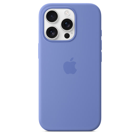 Logo Silicon Case for iPhone 16 Pro Max (Periwinkle)