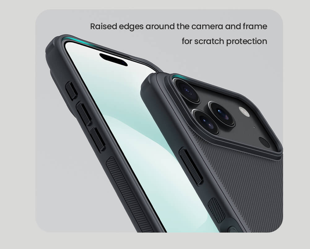 Nillkin Super Frosted Shield Pro Matte cover case for Apple iPhone 17 Pro Max (BLACK)