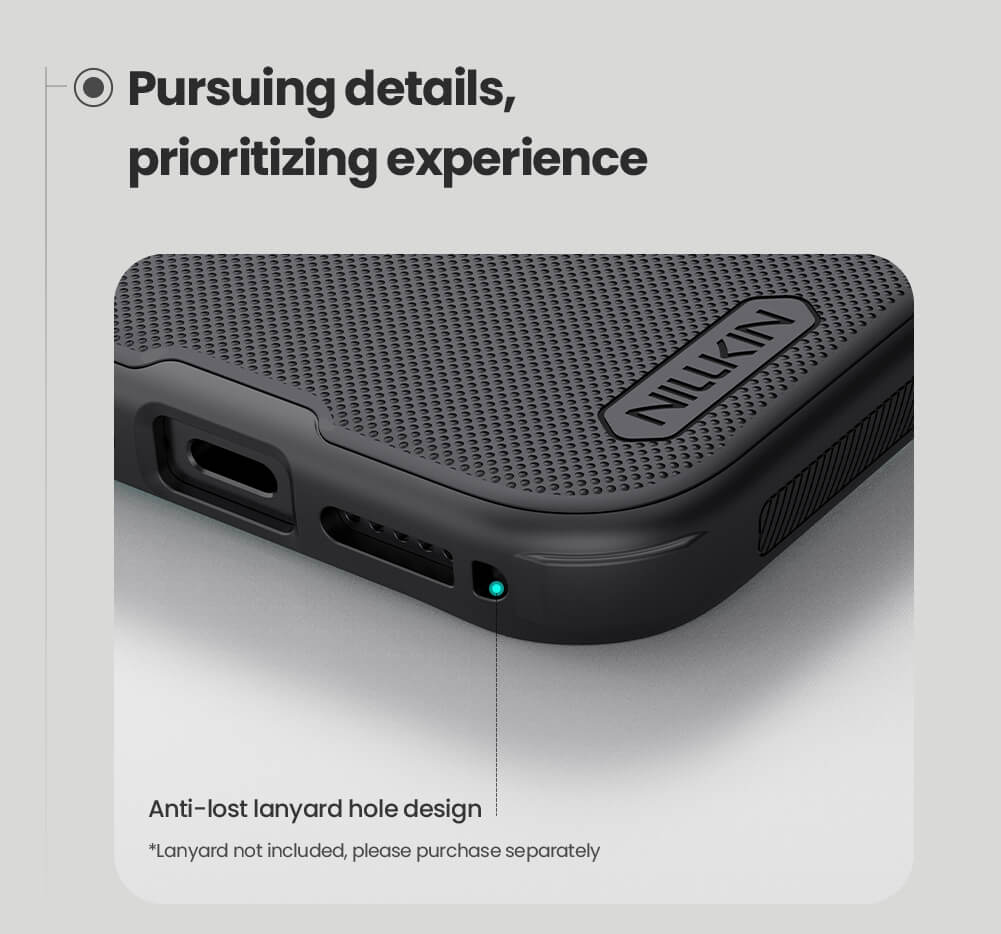 Nillkin Super Frosted Shield Pro Matte cover case for Apple iPhone 17 Pro Max (BLACK)