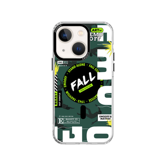 EMO OFF Stand Alone  Designer Case For iPhone 15