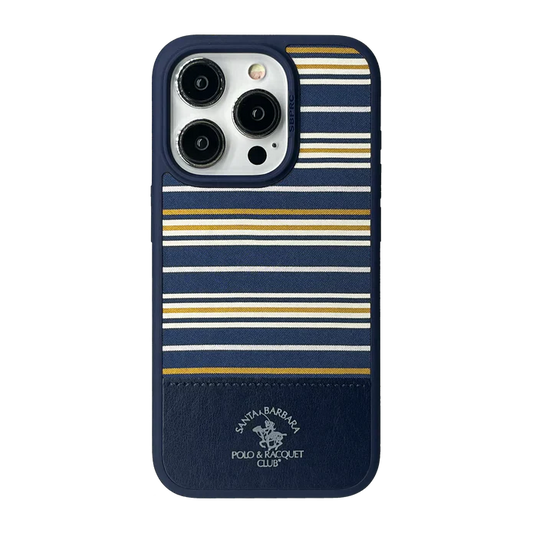 Santa Barbara Polo Raquet Club ISAAC Series for iPhone 15 (BLUE) (MAGSAFE COMPATIBLE)