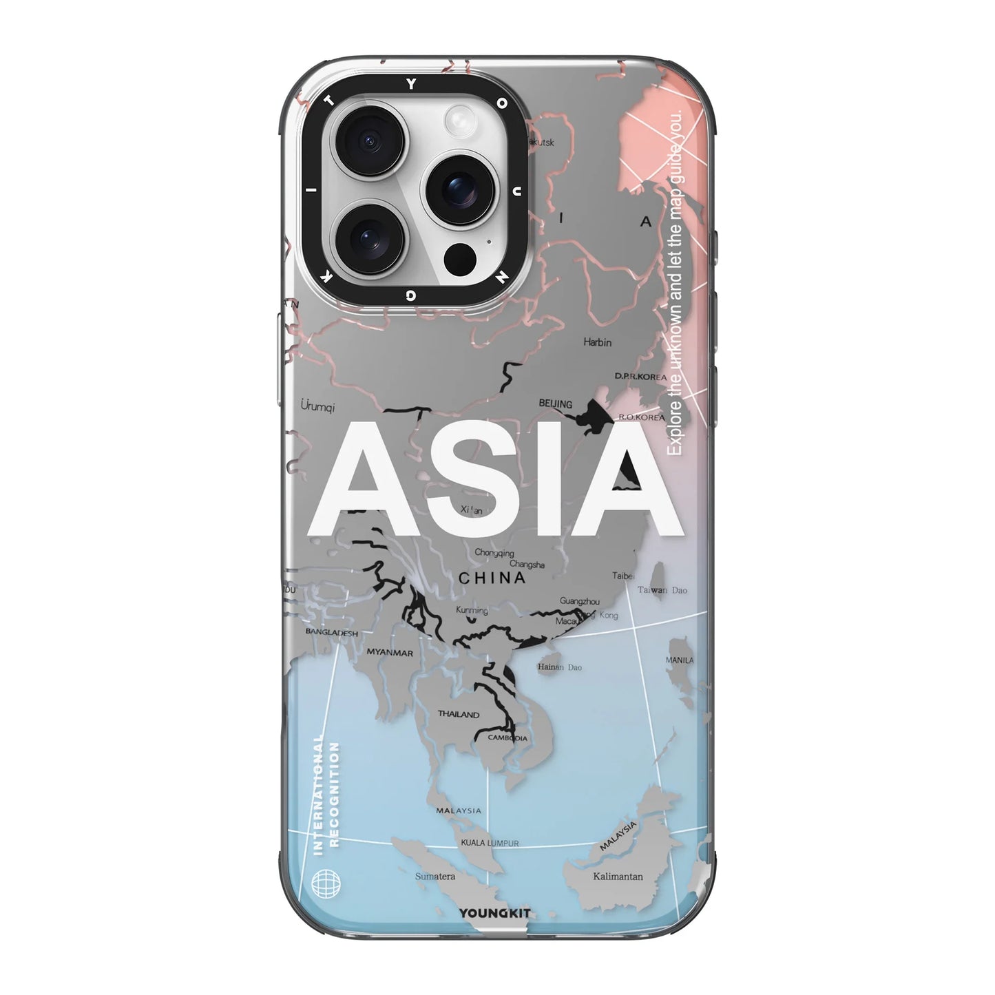 Youngkit International Series ASIA Designer Matte Finish Case for iPhone 16 Pro