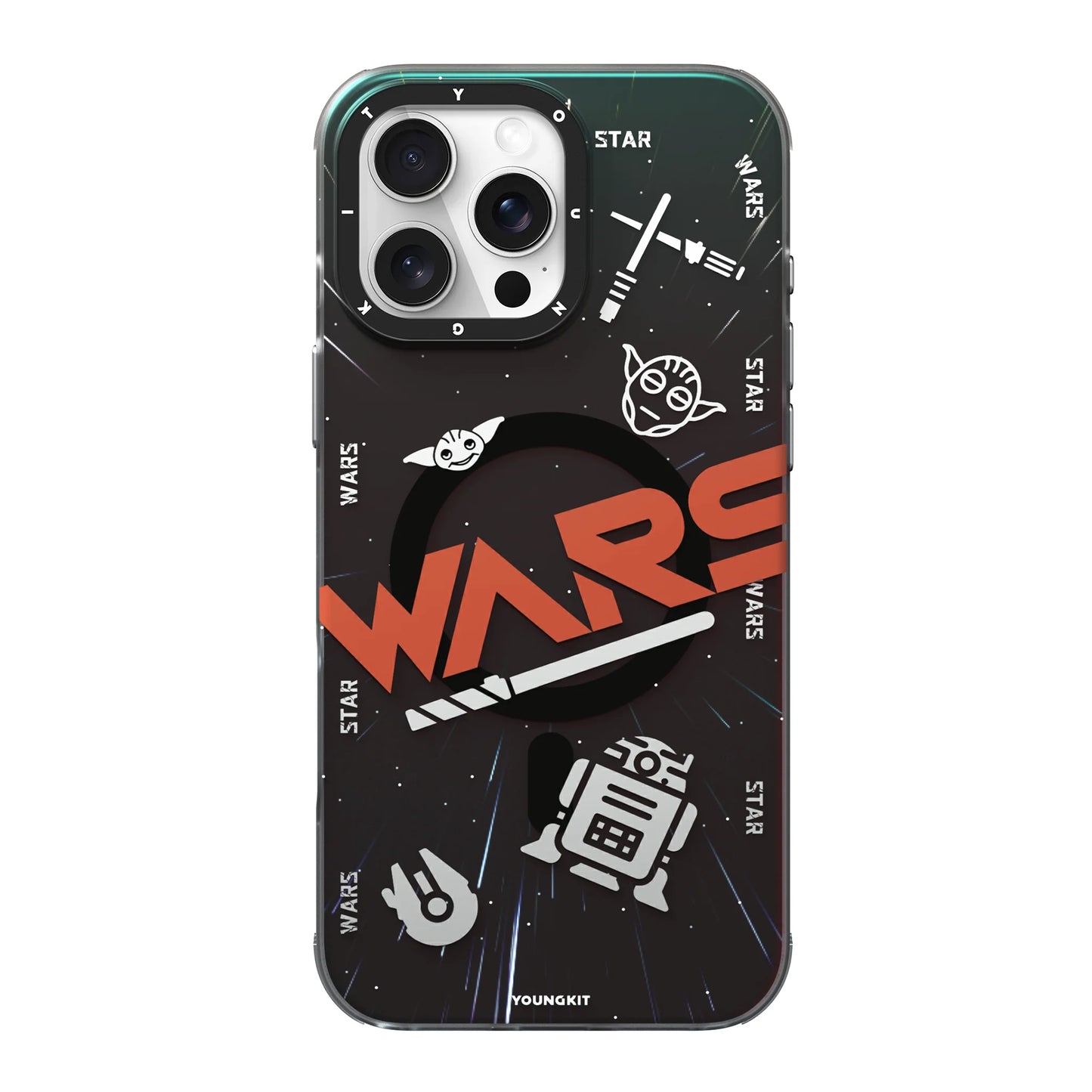 YOUNGKIT Star Wars Edition Case for iPhone 16 Pro