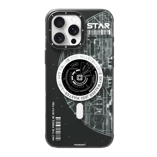 YOUNGKIT Star Wars Edition Space Design Case for iPhone 16 Pro