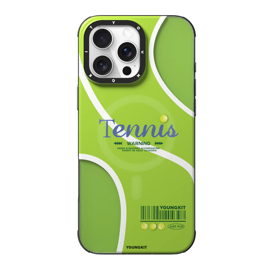 Youngkit Sports Series Tennis Designer Matte Finish Case for iPhone 16 Pro