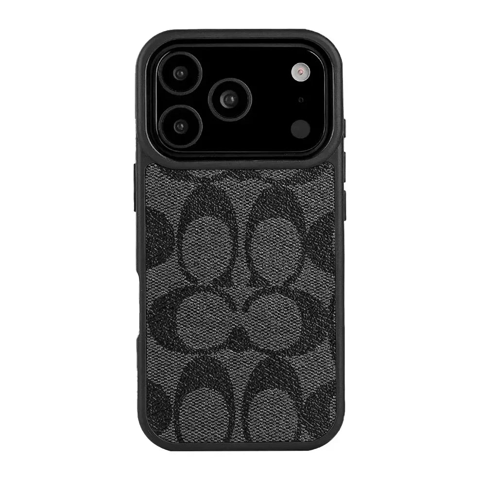 Luxury Branded Magsafe Compatible Case with Magsafe Wallet for iPhone 17