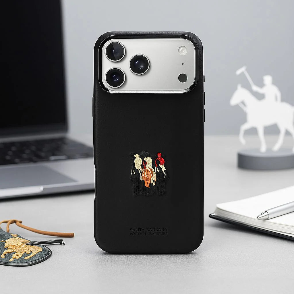 Santa Barbara Polo JUSTIN Series Case for iPhone 17 Pro Max (BLACK)
