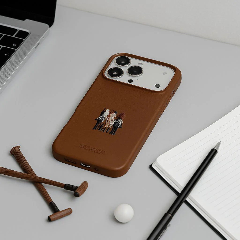 Santa Barbara Polo JUSTIN Series Case for iPhone 17 Pro Max (BROWN)