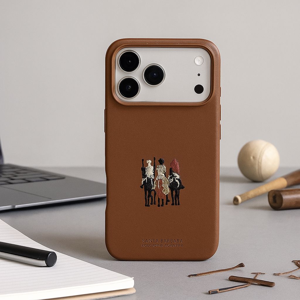 Santa Barbara Polo JUSTIN Series Case for iPhone 17 Pro Max (BROWN)