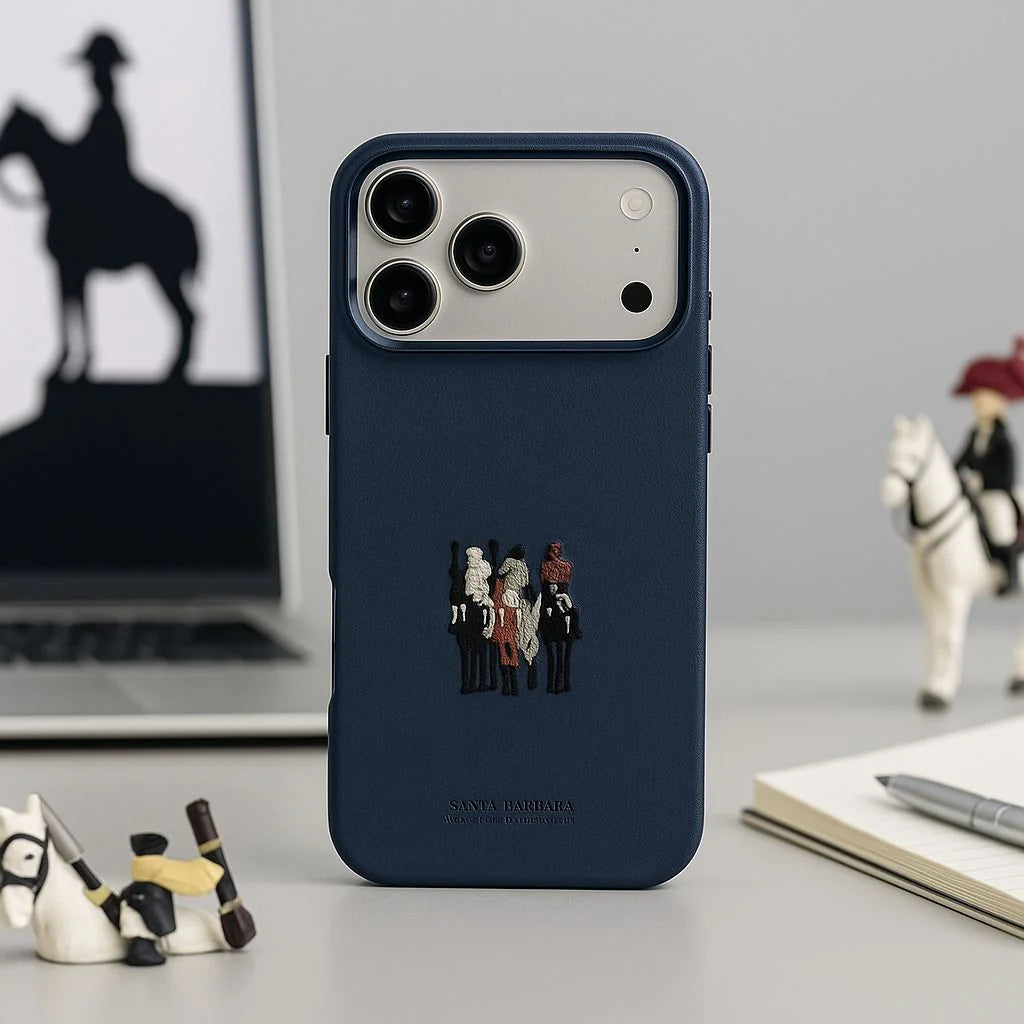 Santa Barbara Polo JUSTIN Series Case for iPhone 17 Pro Max (BLUE)