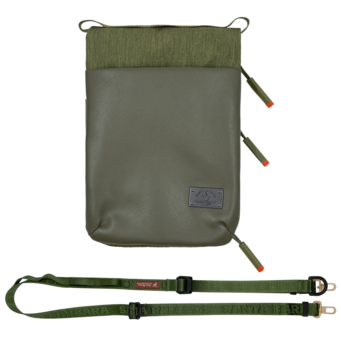 Santa Barbara Polo Morgan Series Cross Body Mobile Phone Bag (Green)