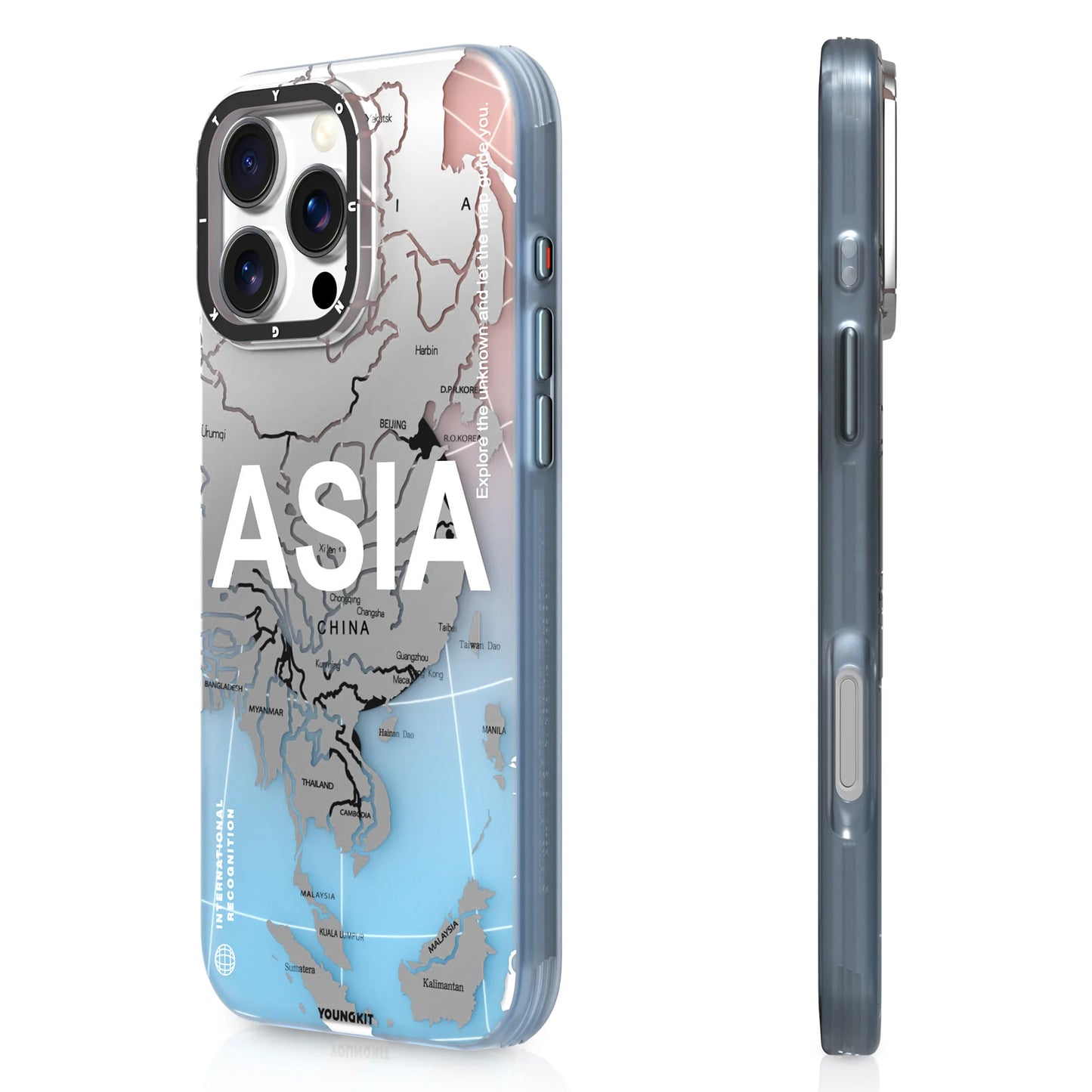 Youngkit International Series ASIA Designer Matte Finish Case for iPhone 16 Pro