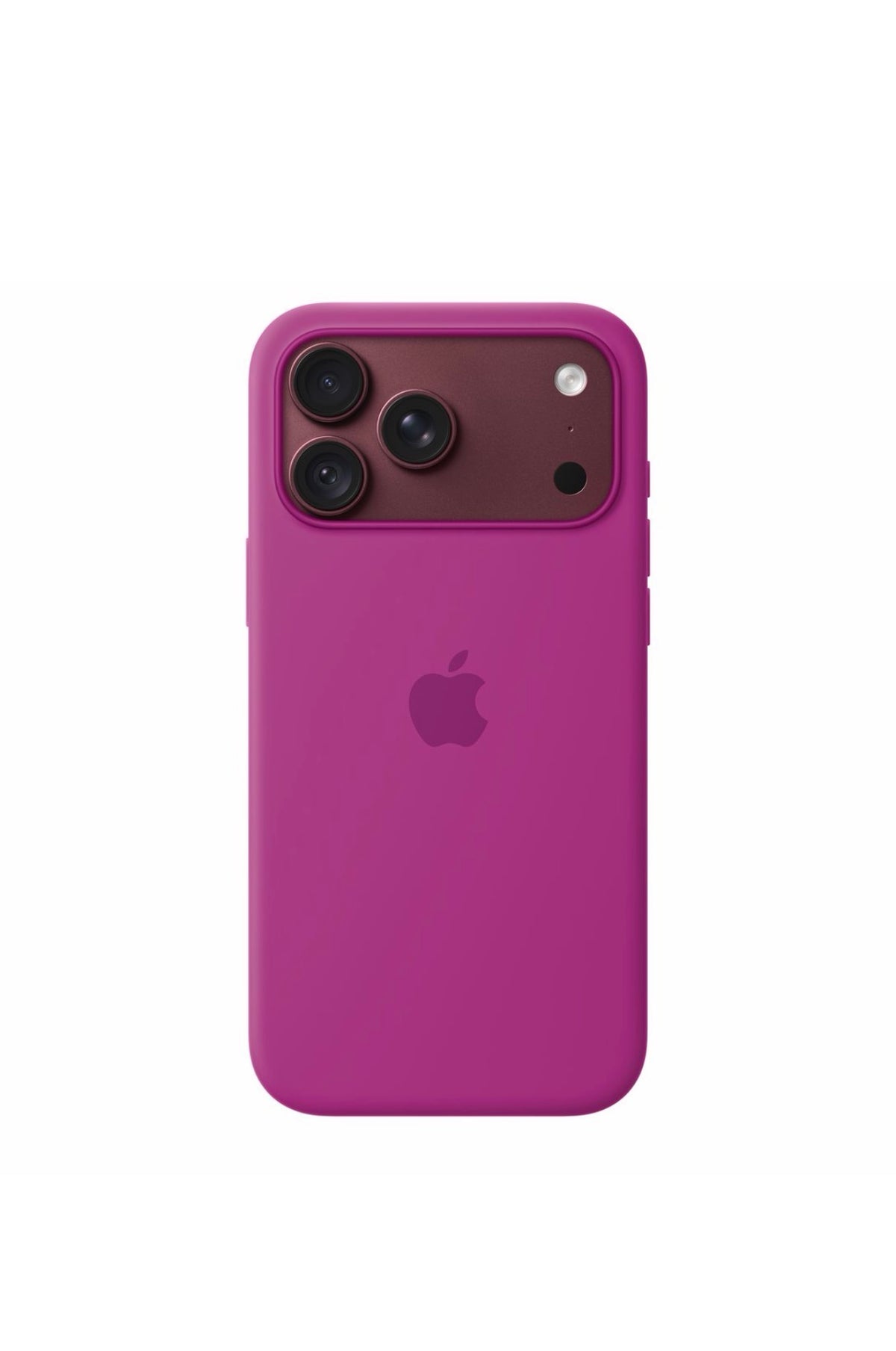 Logo Silicon Case for iPhone 17 Pro / 18 Pro (Magenta) (Code:5153)