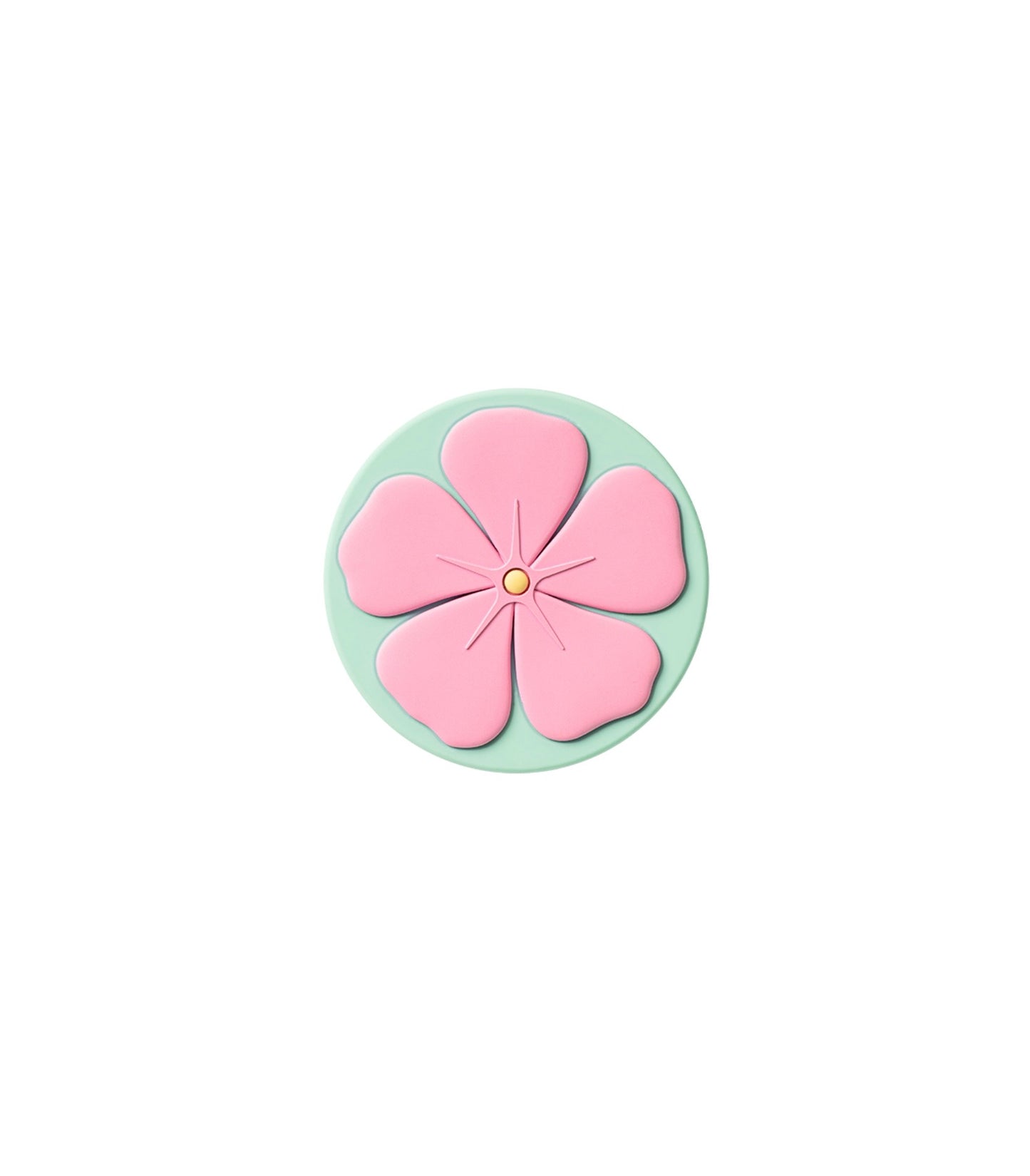 Snappy Floral MagSafe Grip Stand Pop Socket (Pink)