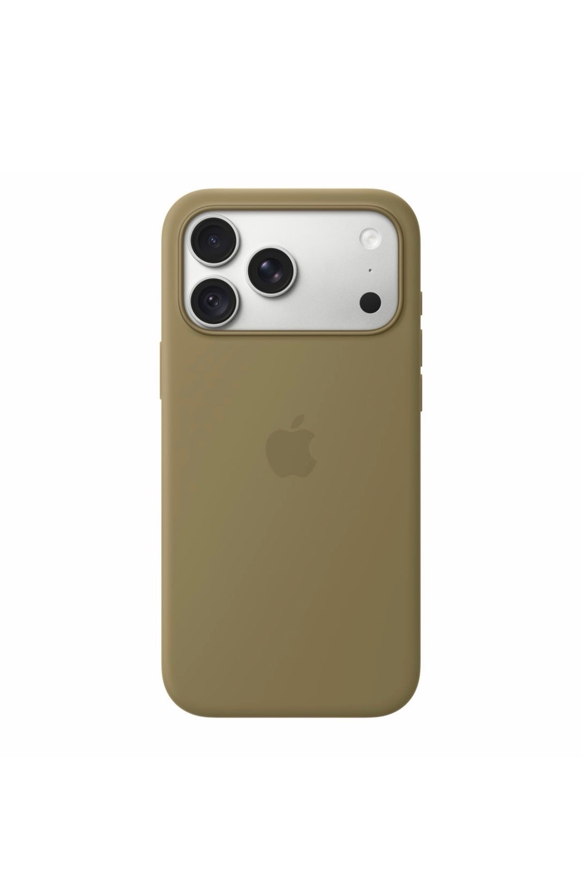 Logo Silicon Case for iPhone 17 Pro / 18 Pro (Olive) (Code:5150)