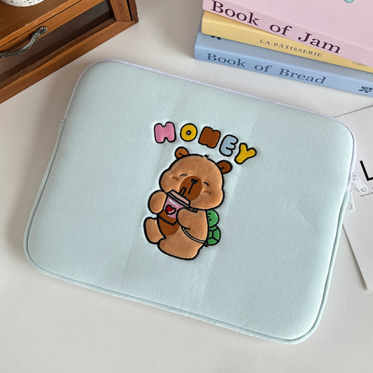 Honey Bear Cushion Soft Sleeve for 10 inches & 11 inches Universal Size