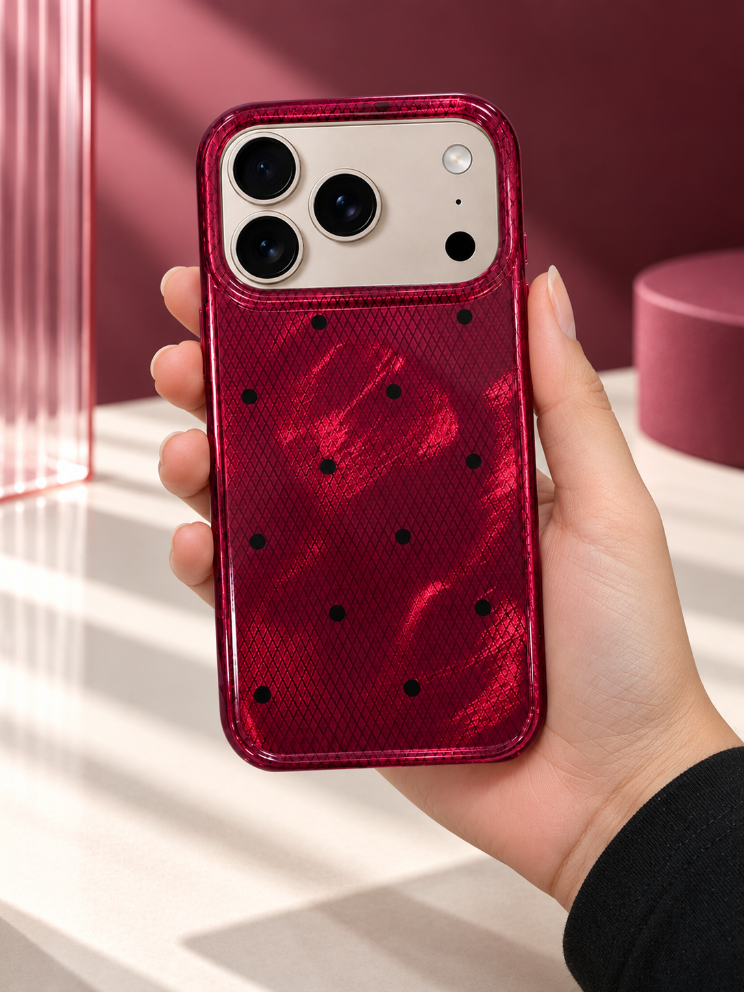 Girlish Designer Case For iPhone 17 Pro / 18 Pro (Design 16) (Code:5193)