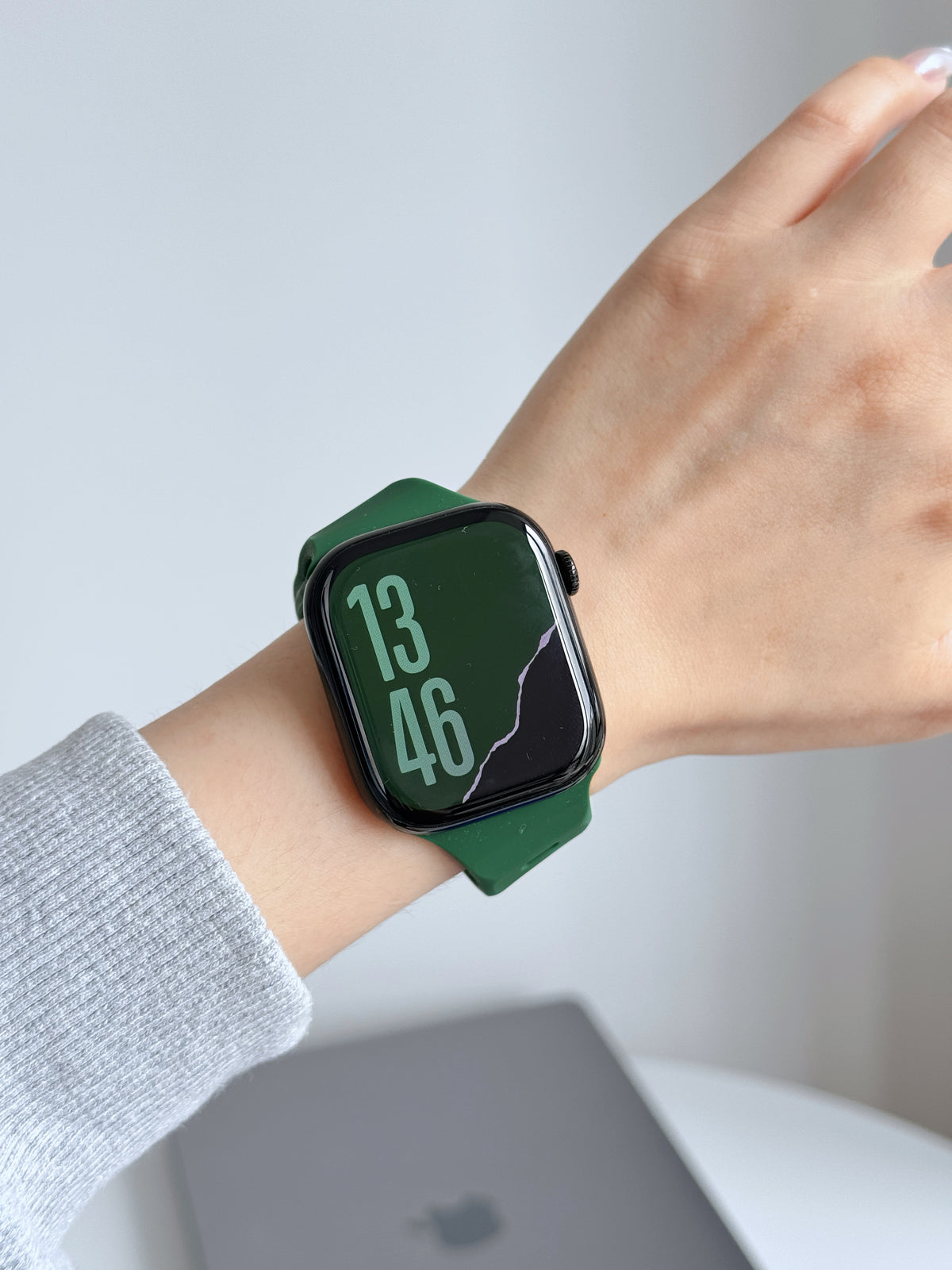 New Style Silicon Watch Band 44/45/46/49 mm (Green)