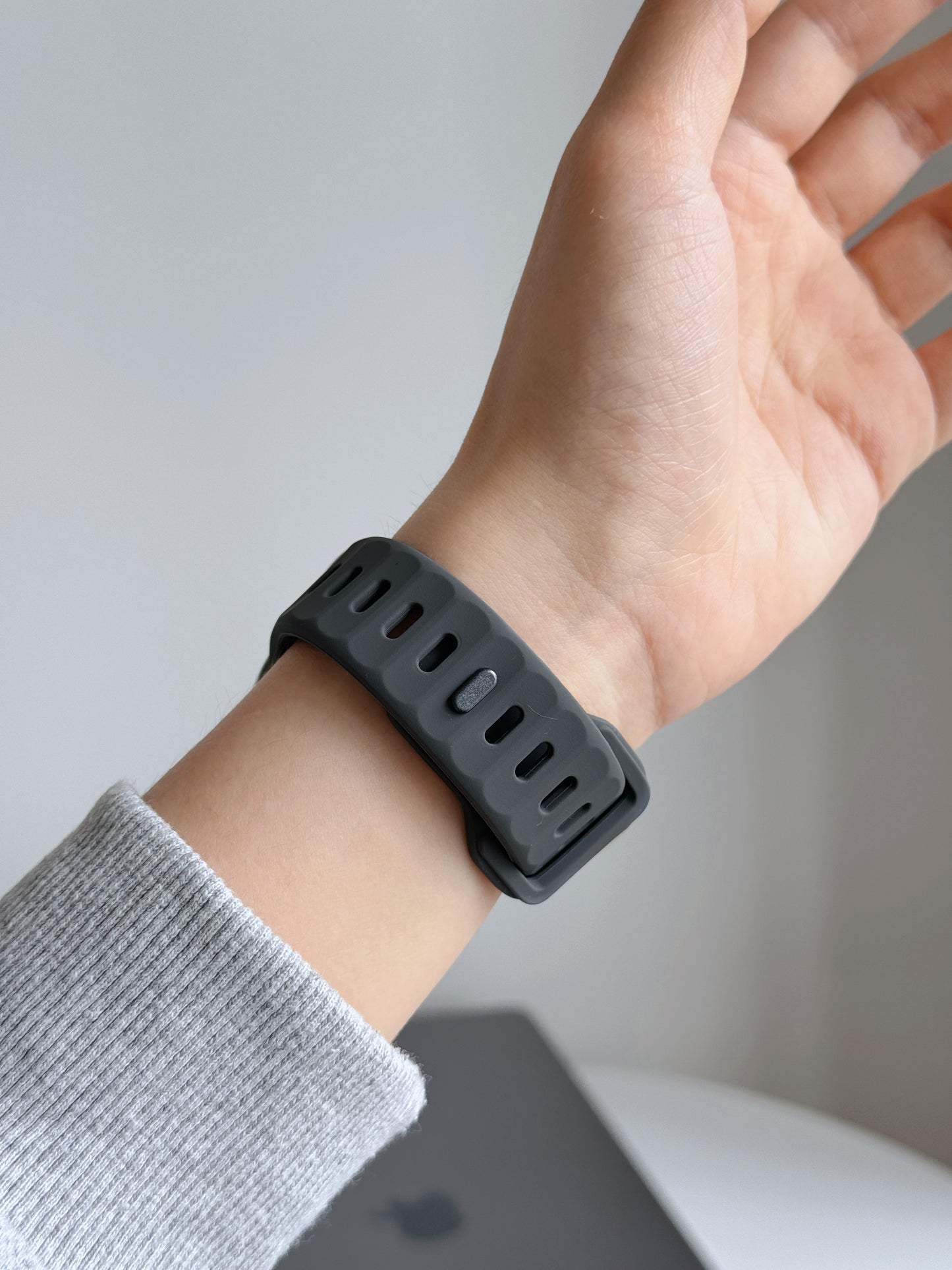 New Style Silicon Watch Band 38/40/41/42 mm (Grey)