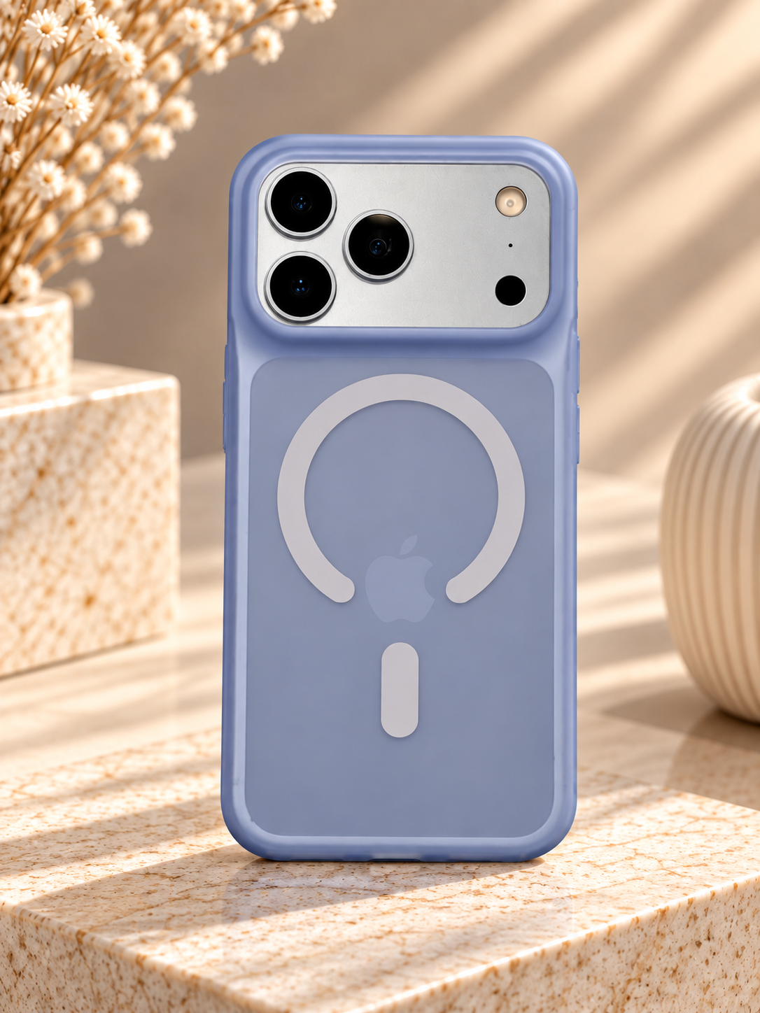 Benks Lucid Armor Magnetic Case For iPhone 17 Pro / 18 Pro (Glacier Blue) (Code:5085)
