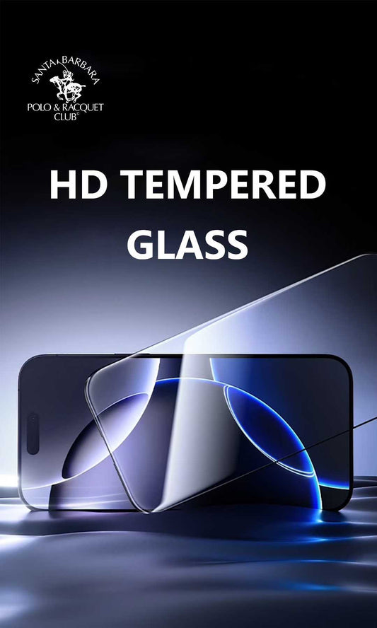 Santa Barbara Polo Raquet Club Ultra HD Clear Tempered Glass Protector for iPhone 17 Pro (Clear HD)