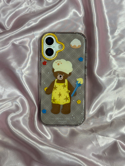 Cartoon Designer Matte Finish Case for iPhone 17