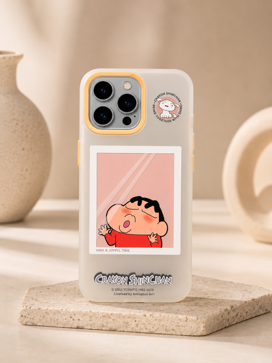Rock Matte Finish Series Case For iPhone15 Pro Max (Kisshinchan)