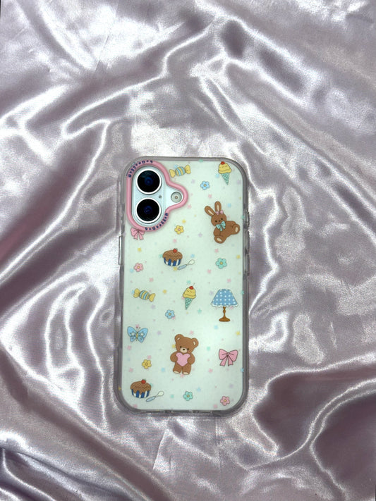 Cartoon Designer Matte Finish Case for iPhone 17