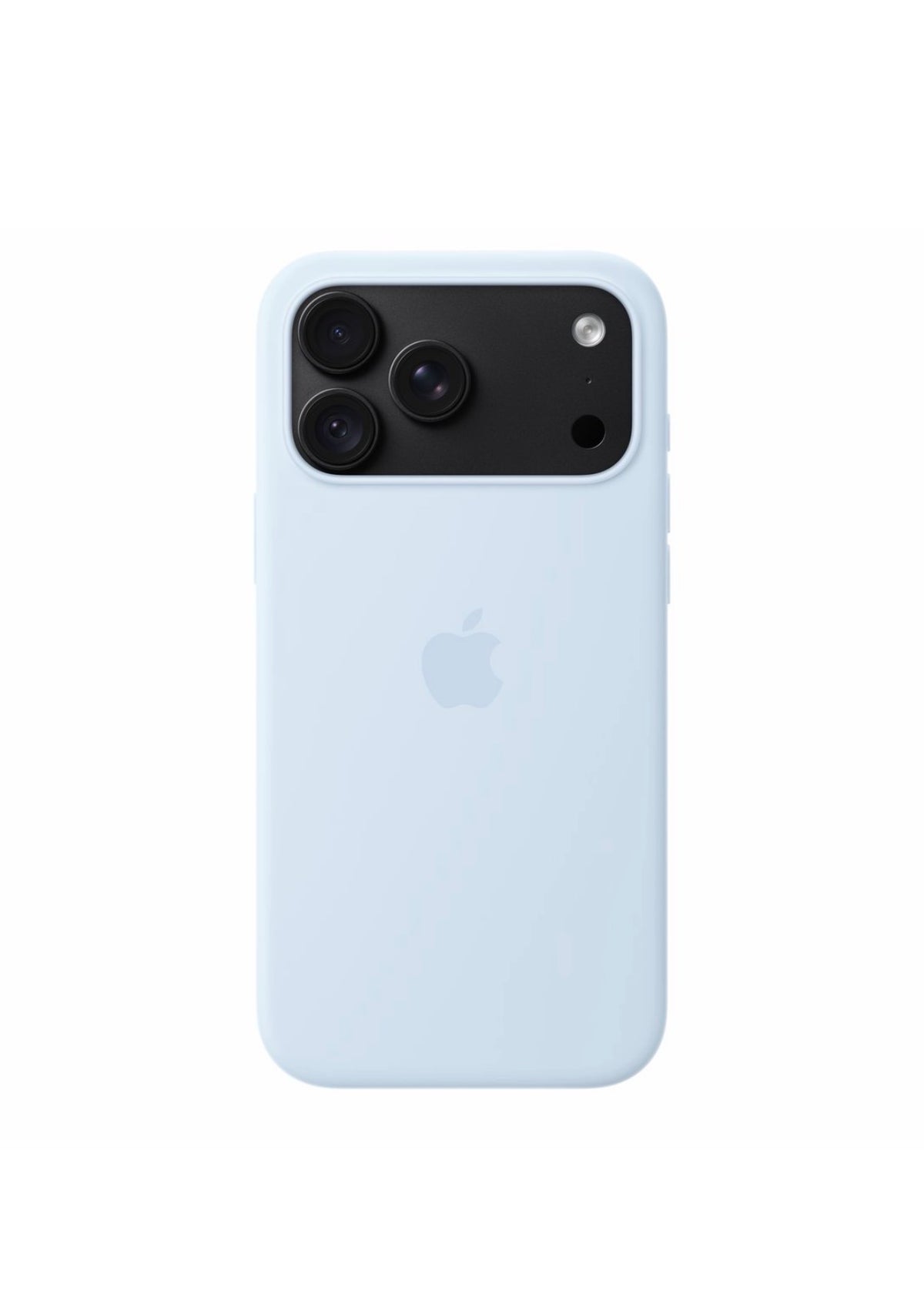 Logo Silicon Case for iPhone 17 Pro Max / 18 Pro Max (Crisp Blue) (Code:5156)