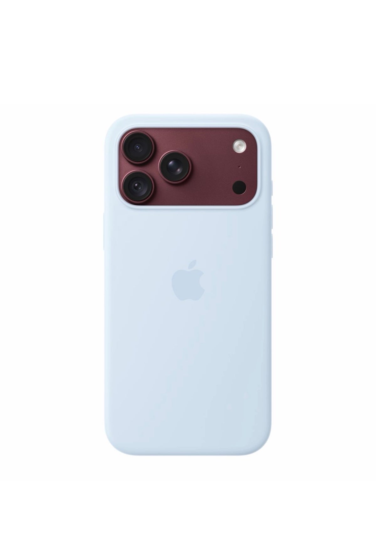 Logo Silicon Case for iPhone 17 Pro Max / 18 Pro Max (Crisp Blue) (Code:5156)